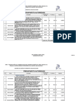 Estimación Completa de Obra Pública