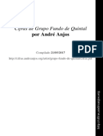 Cifras de Grupo Fundo de Quintal Por André Anjos