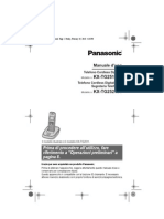 Panasonic KX-TG2511JT Wireless Telephone (User's Manual)