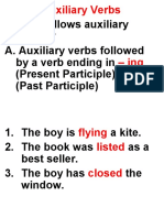 Auxiliary Verbs