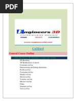 CATIAv5 Syllabus