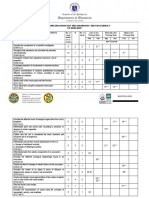 S7 Diagnostic Table of Specification