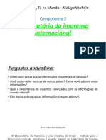 Aula 2 P Observatório Da Imprensa Internacional