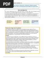 Actividad Del Dia 08 de Agosto