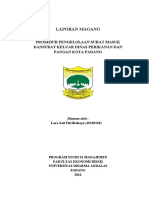 Laporan Magang: Prosedur Pengelolaan Surat Masuk Dansurat Keluar Dinas Perikanan Dan Pangan Kota Padang