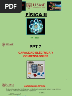 7 - Capacidad Eléctrica y Condensadores