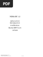 Nema Bu 1.2 A I B R 600 V L: Pplication Nformation FOR Usway Ated Olts OR ESS