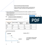 Ejercicio de Restriccion Presupuestaria