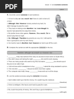 Connectors Worksheet