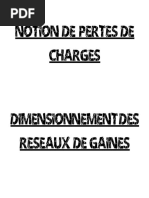 Pertes de Charges