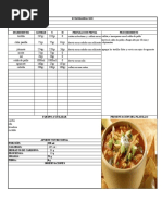 Formato Receta Estandar