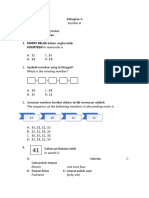 Exam - Math - Year 1-Paper 1