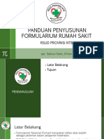 Panduan Penyusunan Formularium Rumah Sakit