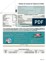 Estado de Cuenta de Tarjeta de Crédito