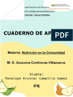 Cuaderno de Apuntes de La Segunda Unidad