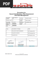 RMR-HSMS-P-001 Hazard Identification Risk Assessment and Risk Management