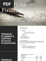 Business Finance - Brainnest Lecture 3