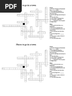 Crossword Places To Go Ready To Print Gateway A2