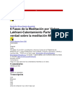 Mind Valley Pros y Contras de La Meditacion