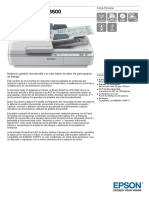 WorkForce DS 6500 Datasheet