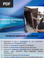 Campaña Geotecnica