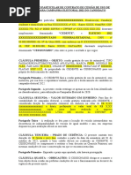 Contrato de Cessão de Automovel para Uso Próprio e Deslocamento Do Candidato Na Campanha Eleitoral