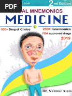 Visual Mnemonics Medicine 2e 40 Medical Mnemonics 41 40 Oct 16 2019 41 40 1700212737 41 40 Independently Published 41