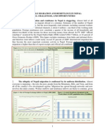 Large-Scale Migration and Remittance in Nepal: Issues, Challenges, and Opportunities