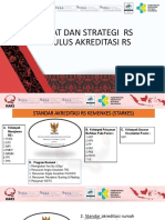 KIAT DAN STRATEGI RS LULUS PARIPURNA AKREDITASI RS New