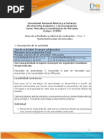 Guía de Actividades y Rúbrica de Evaluación - Paso 5 - Sustentación Del Plan de Mercadeo