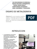 Ensayo de Metalografia PDF