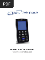 InTENSityTwinStimIV Manual