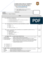 Evaluacion Sumativa Quimica 2022 - 2023