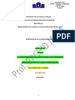 1 - M22-S04-G2-Initiation À La Linguistique Prof RACHID JAMA