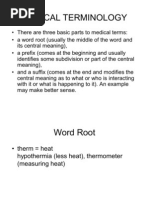 Medical Terminology