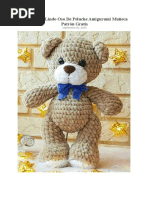 Paso A Paso Lindo Oso de Peluche Amigurumi Muneca Patron Gratis