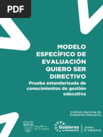 Modelo Específico Quiero Ser Directivo