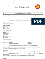 Shell 15w40 Msds