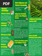 Infographic Indigenous and Western