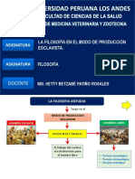 Filosofia Clase 03 La Filosofía en El Modo de Producción Esclavista.