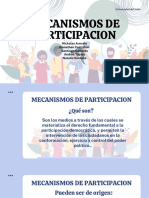 Mecanismos de Participacion