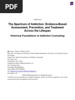 The Spectrum of Addiction: Evidence-Based Assessment, Prevention, and Treatment Across The Lifespan