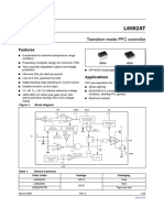 Transition-Mode PFC Controller: Features