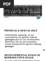 Physical and Sexual Self