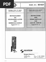 M042 Aux. Generator Engine - Sundry Instruction