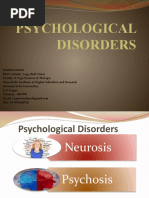 Psychological Disorders