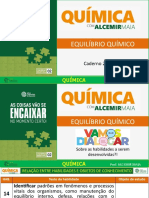 Equilíbrio Químico: Caderno 2: Aula: 04