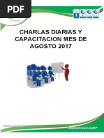 Charlas Diarias Agosto