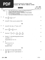 2019 AW (Summer) Sem III Mathematics III