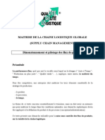 Maitrise de La Chaine Logistique Globale (Supply Chain Management) Dimensionnement Et Pilotage Des Flux de Produits